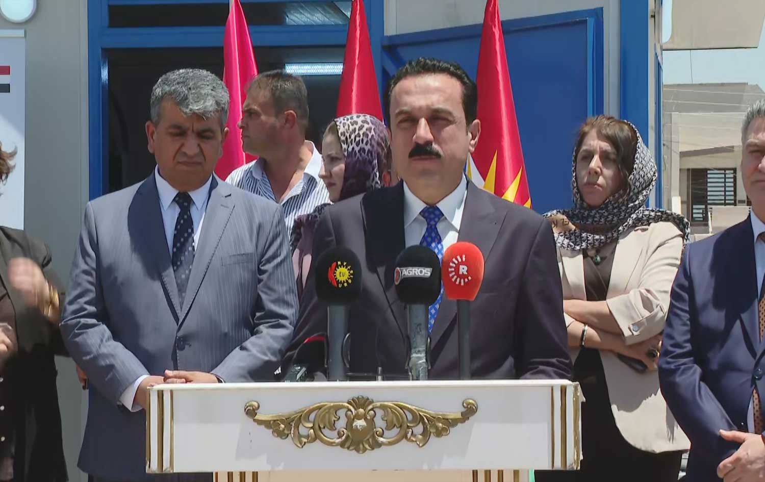 پارێزگاری هەولێر: قووڵترین بیر لە سنووری پارێزگای هەولێر لە ناحیەی قوشتەپە لێدرا