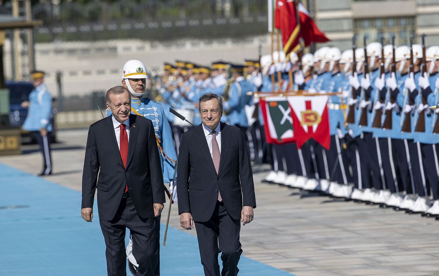 İtalya Başbakanı Draghi Türkiye’de