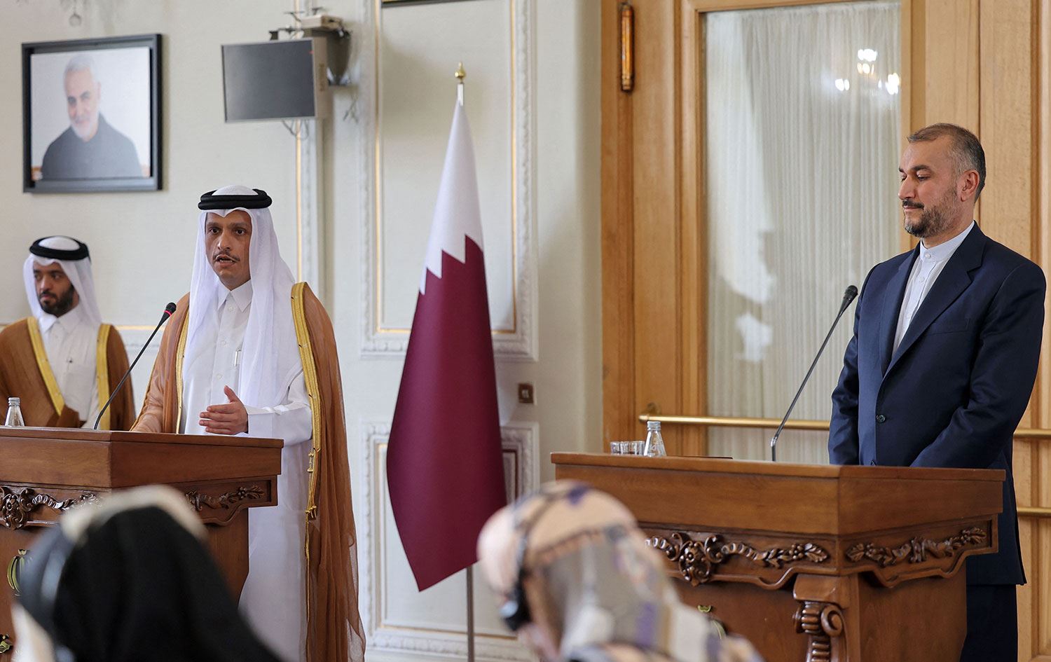 Katar Dışişleri Bakanı Al Sani Tahran’da: Nükleer müzakereler ele alındı