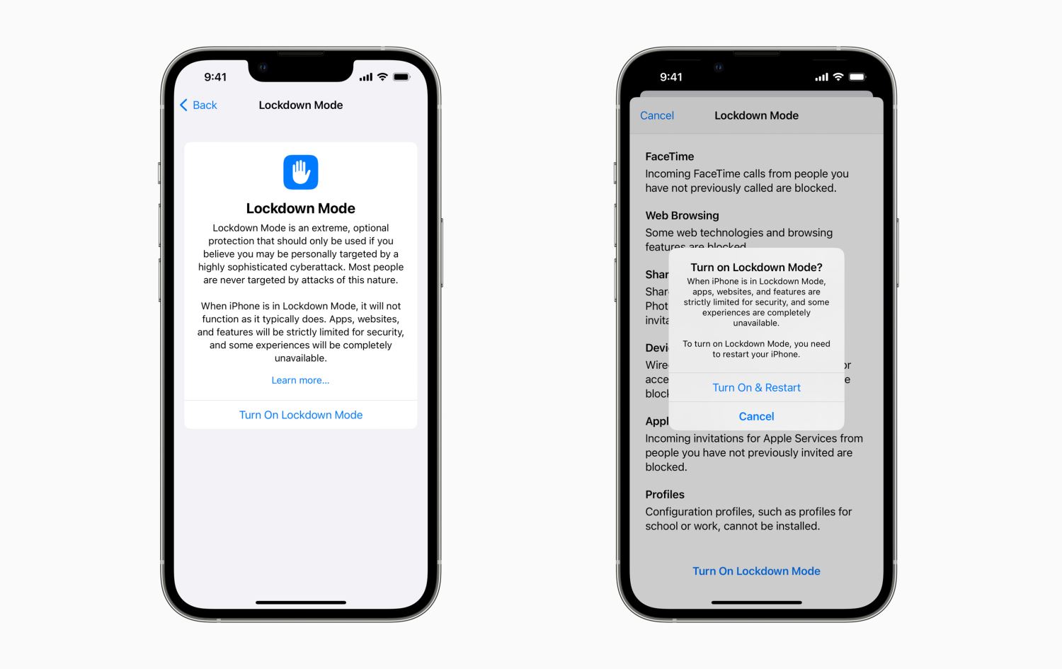 ئەپڵ خزمەتگوزارییەکی ئەمنی بەناوی 'کەرەنتینە' رادەگەیێنێت