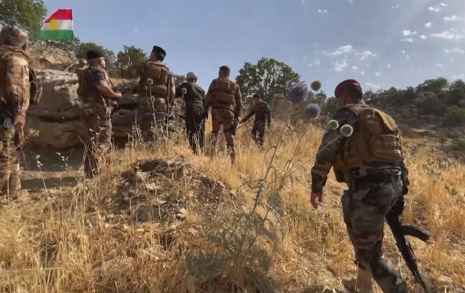 هێزەکانی پاسەوانی سنوور خاڵێکی نوێی سەربازی لە سنووری چیای پاورا دادەنێن