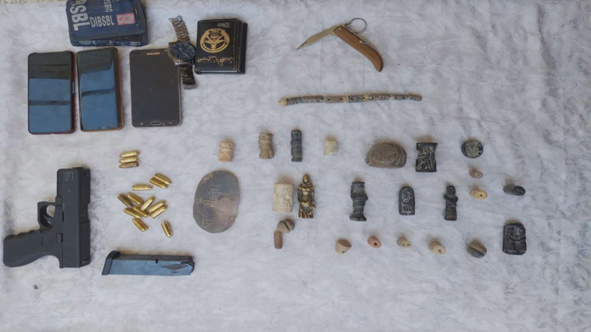 لە بابل نۆ کەس بەتۆمەتى بەقاچاخبردنى 33 پارچە شوێنەوار دەستگیردەکرێن