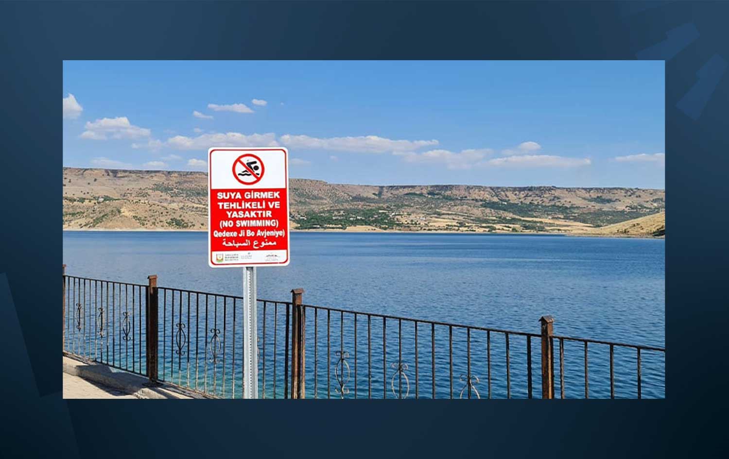 لە رووها بە چوار زمان داوا لە هاونیشتمانییان دەکرێت لە رووبارەکان دووربکەونەوە