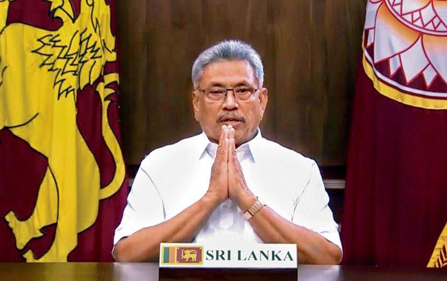 Sri Lanka Devlet Başkanı Rajapaksa elektronik postayla istifa etti