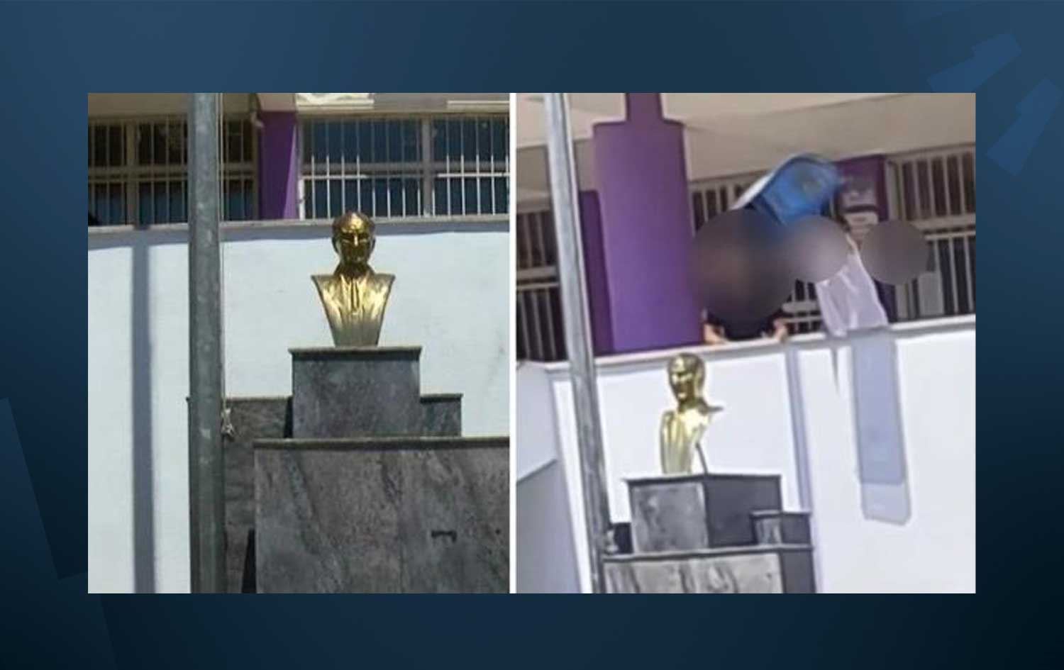 لە ئیستەنبووڵ هێرشکرایە سەر پەیکەری ئەتاتورک