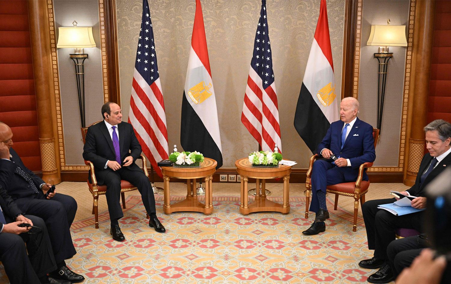 Sisi ile Biden ‘stratejik ortaklığı’ görüştü