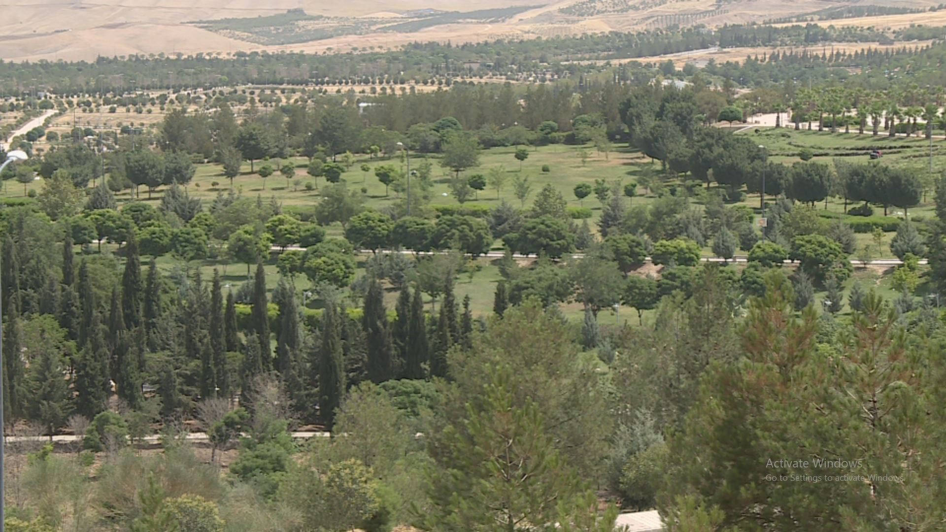باخچە و بلوارەکانی سلێمانی مەترسیی وشکبوونیان لەسەرە