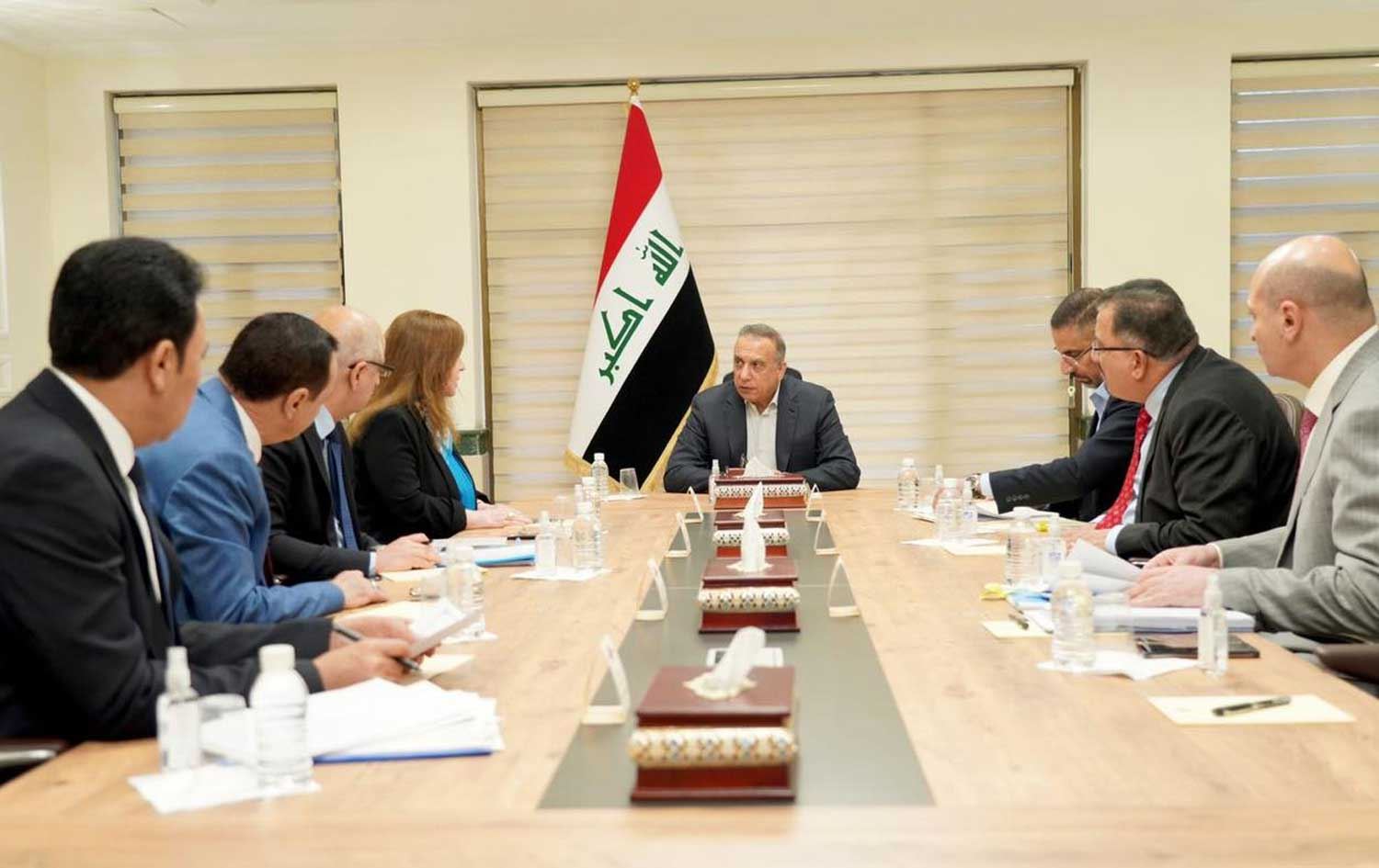 بە سەرۆکایەتی کازمی پلانی نۆژەنکردنەوەی فڕۆکەخانەی موسڵ تاوتوێکرا