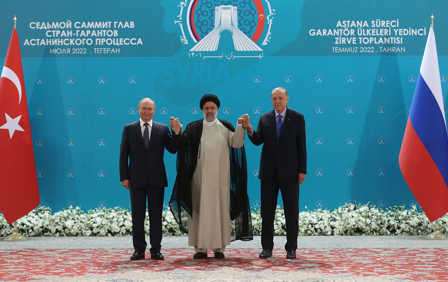 Tahran'da Erdoğan-Putin-Reisi zirvesi sona erdi