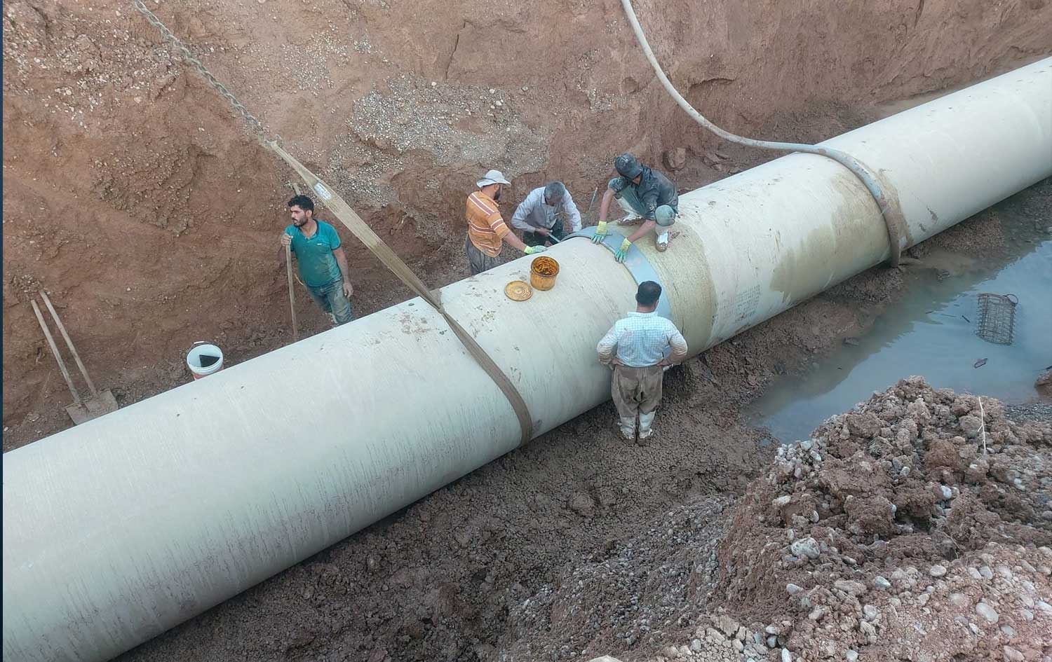 جێگری پارێزگای هەولێر: هەینی ئاو دەگاتەوە سەرجەم ئەو گەڕەکانەی پشت بە ئیفراز سێ دەبەستن