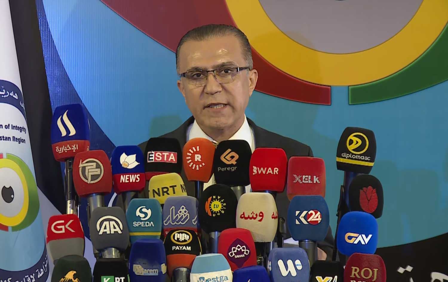 سەرۆکی دەستەی دەستپاکی: لە ماوەی شەش مانگدا 799 دۆسیەی گەندەڵیمان تۆمارکردووە