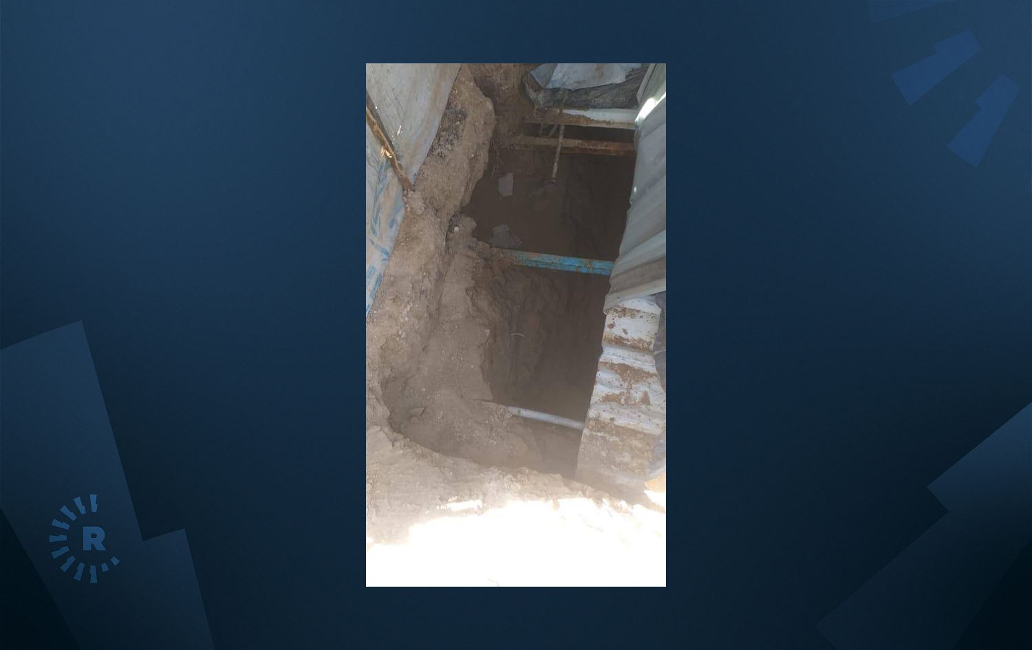 Asayişa Rojava li nav kampa Holê tunelên DAIŞê dîtin