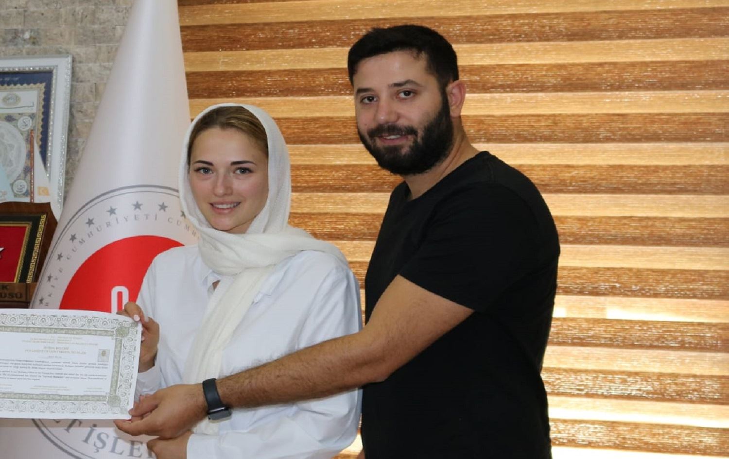 Bûka Ukraynî li Mêrdînê bû misilman