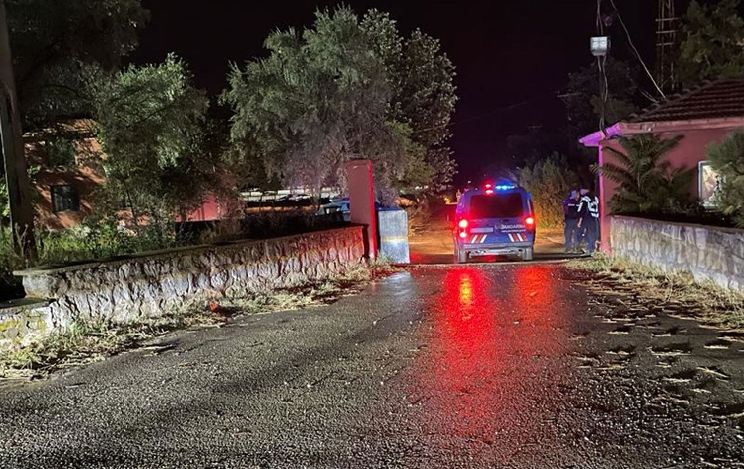 Eğitim uçağı çiftliğe zorunlu iniş yaptı