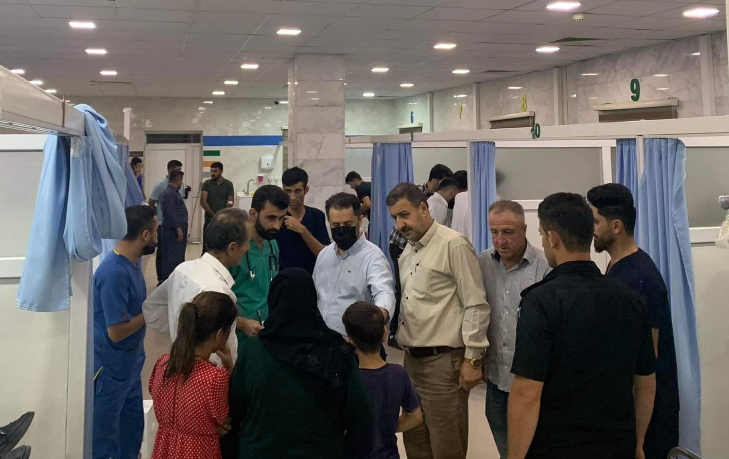 لە پارکێکی قەڵادزێ یارییەکی منداڵان دەکەوێت و 12 کەس بریندار دەبن