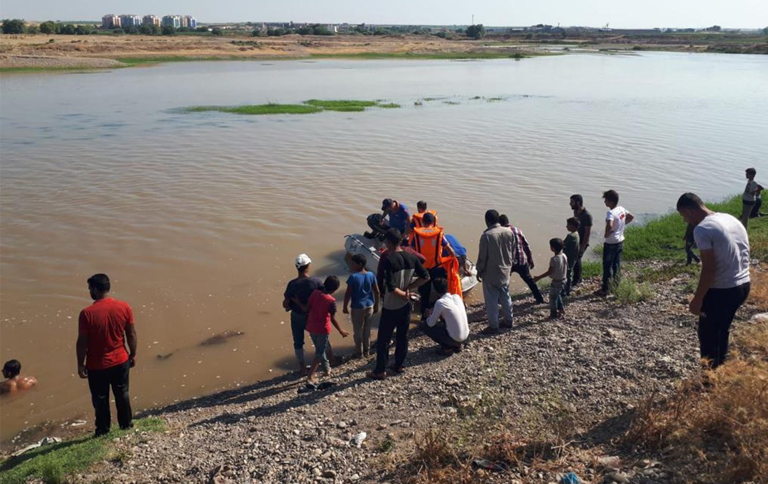 Li Amedê 2 zarok di Çemê Dîcleyê de xeniqîn