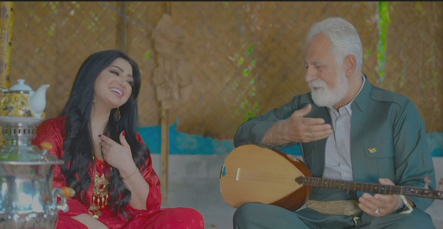 Hozan Brader û stranbêj Dîna klipek belav kirin