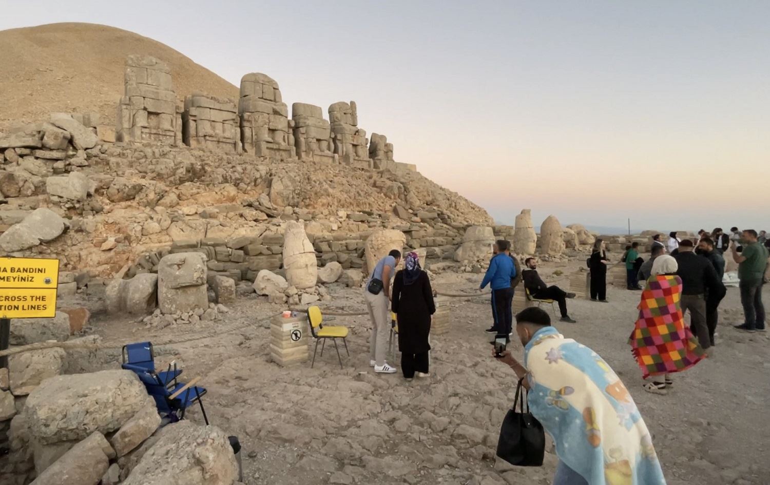 Li Semsûrê bi hezaran geştyar serdana Çiyayê Nemrûdê kirin