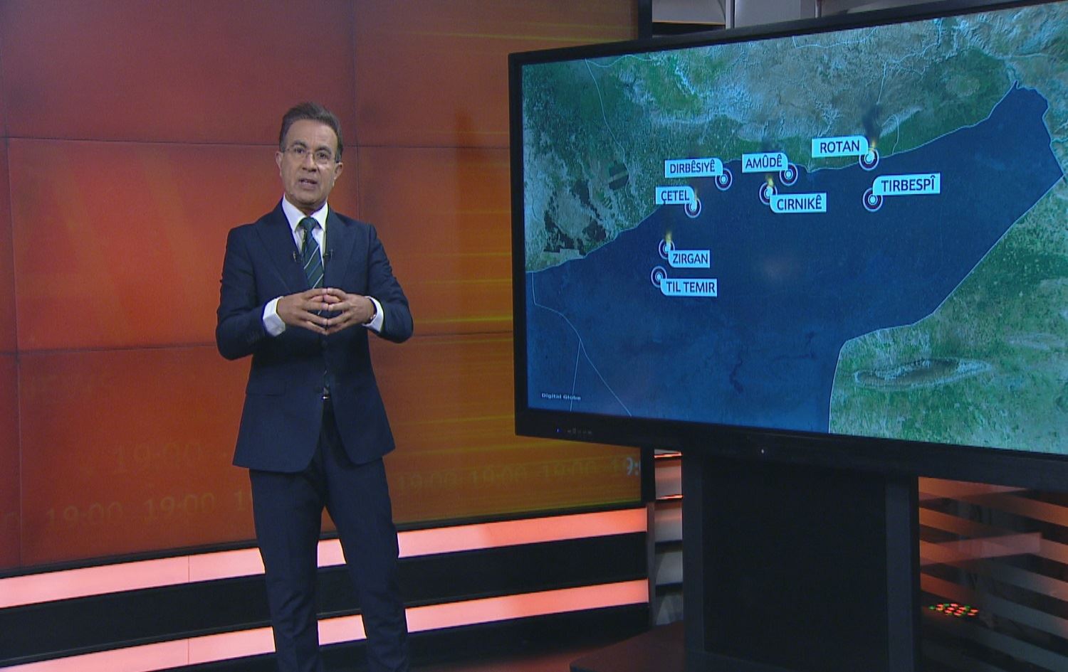 NEXŞE – Deverên ku Tirkiye li Rojavayê Kurdistanê topbaran dike