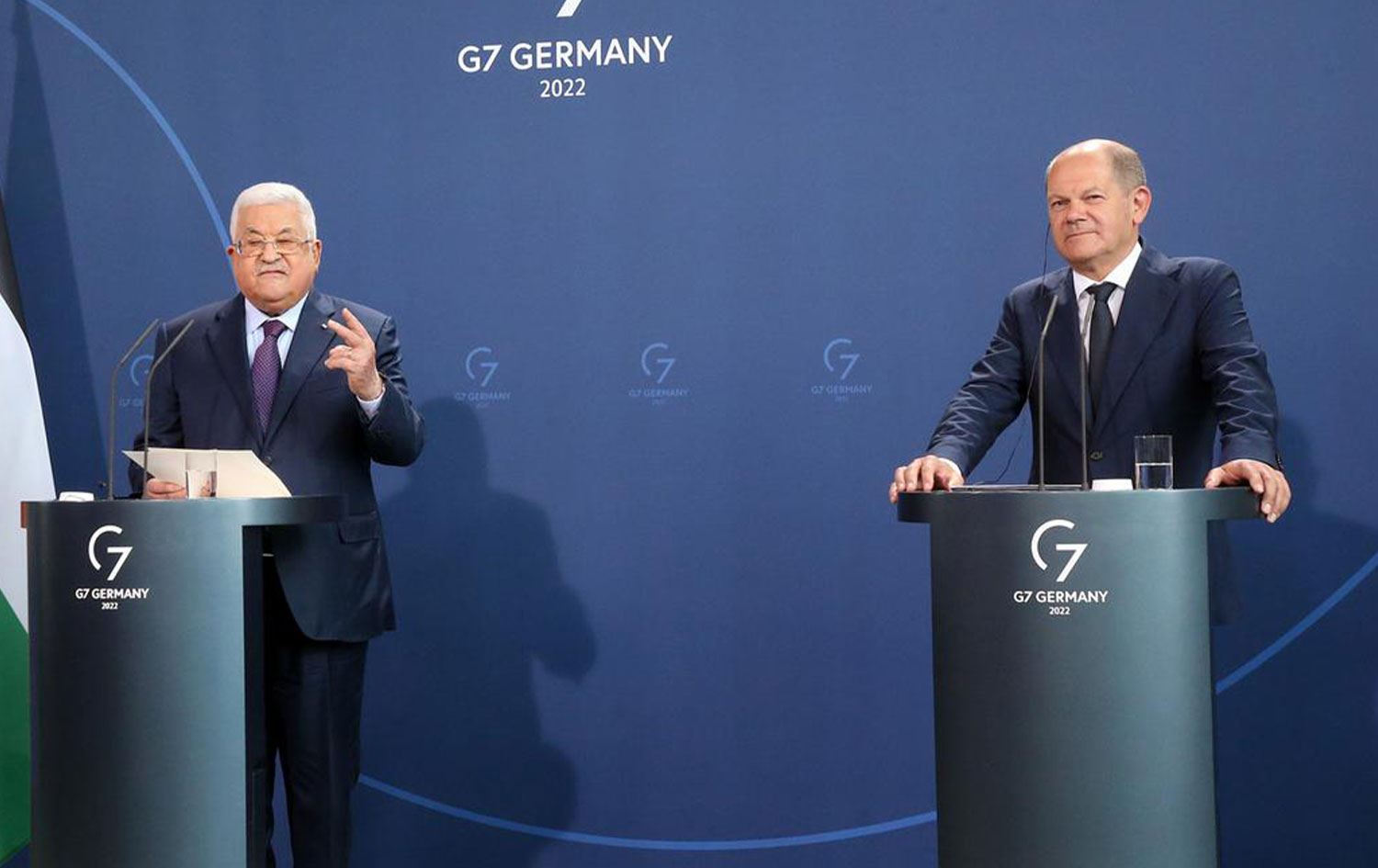 Mahmud Abbas'ın 'İsrail Filistinlere karşı Holokost uyguladı' sözlerine tepki