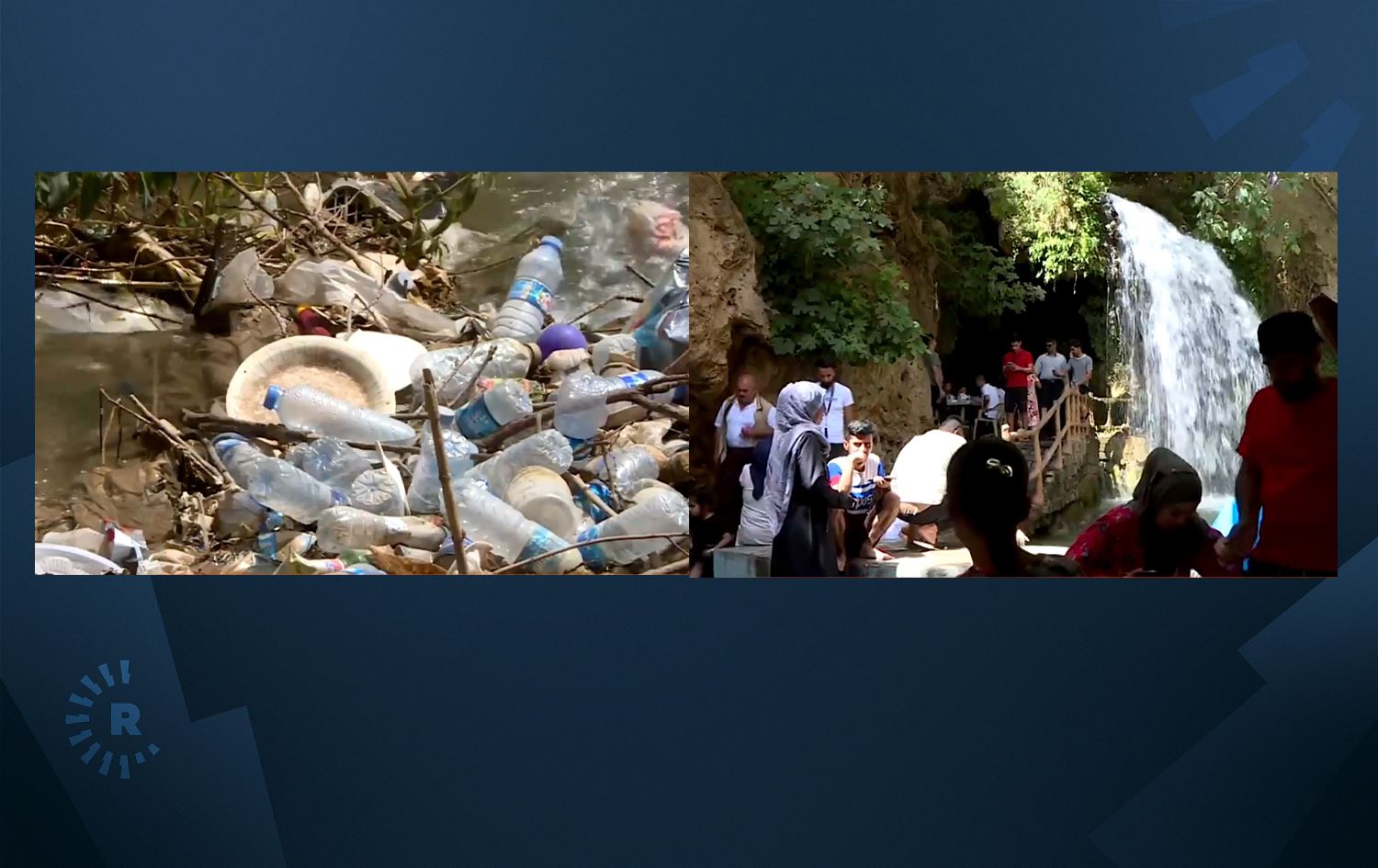 Li Akrê pîskirina ava seyrangehan ji aliyê geştyaran ve bûye pirsgirêk