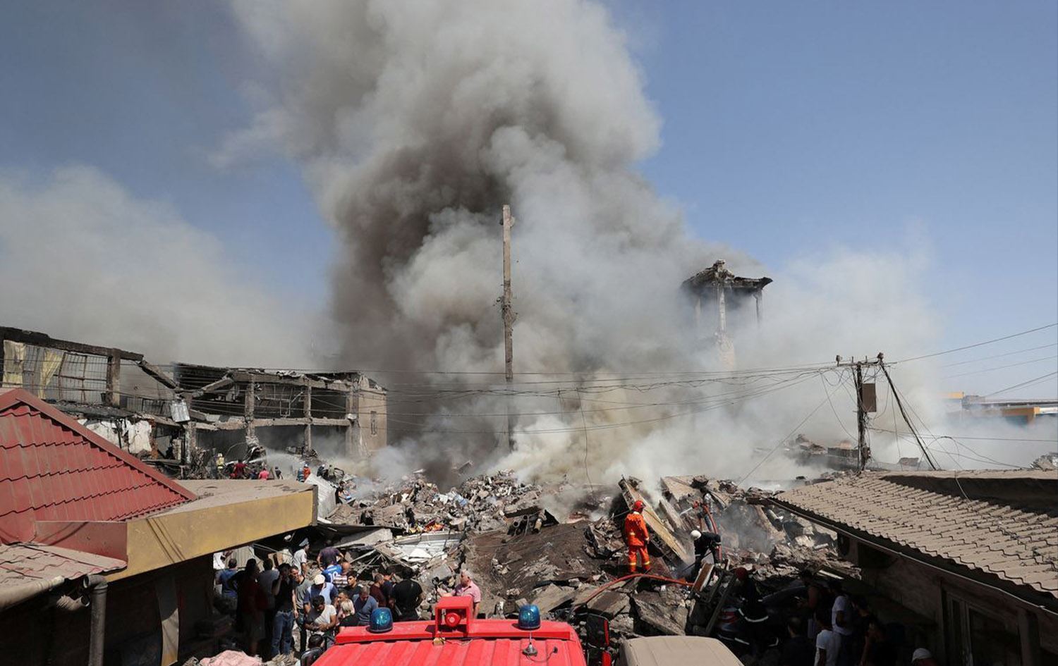 لە لوڕستان 9 کرێکاری کارگەیەکی ئاسن بریندار بوون