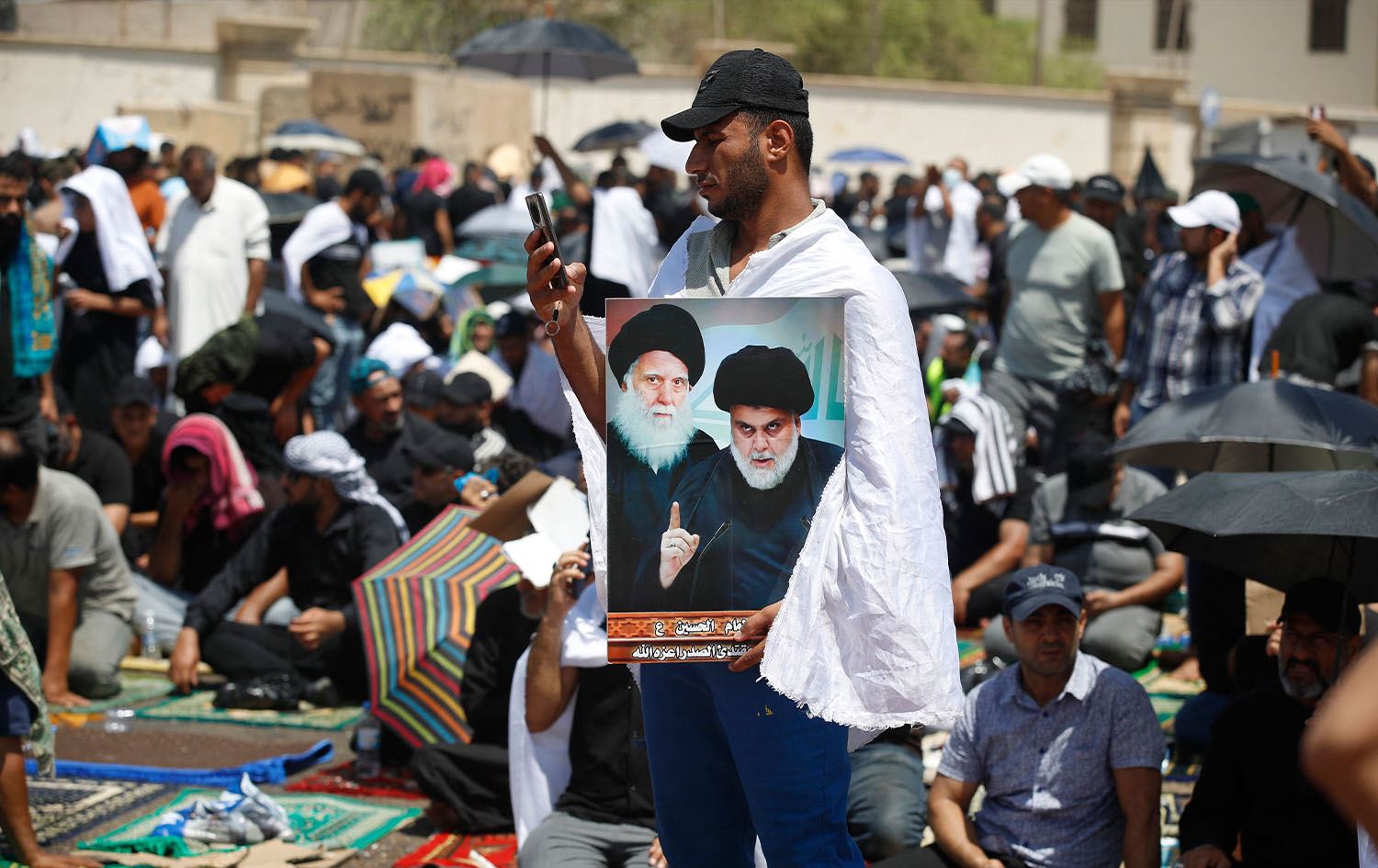 وەزیرەکەی سەدر: خودا لە ئاسمانەوە پشتیوانیی 'شۆڕشی چاکسازی' دەکات