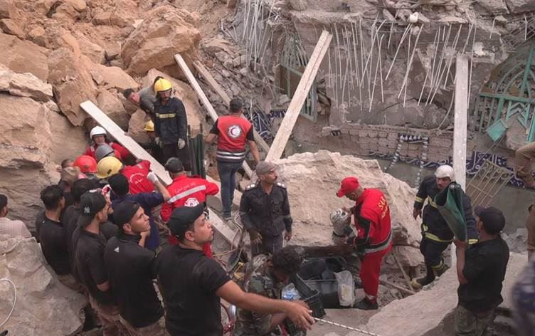 Kerbela’da Şiilerin kutsal türbesinde göçük