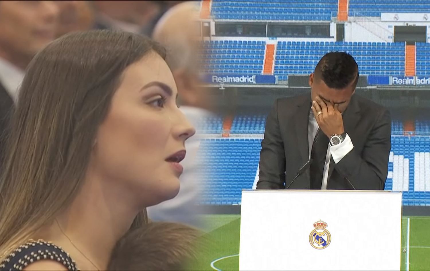 ڤیدیۆ؛ هەمووان بۆ ماڵئاواییکردنی کاسێمیرۆ دەگرین