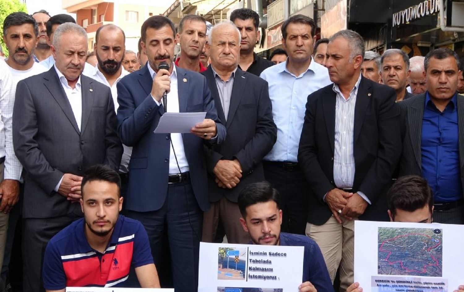 Li Şemzînanê ji bo deriyê sînorî kampanyaya îmzayê