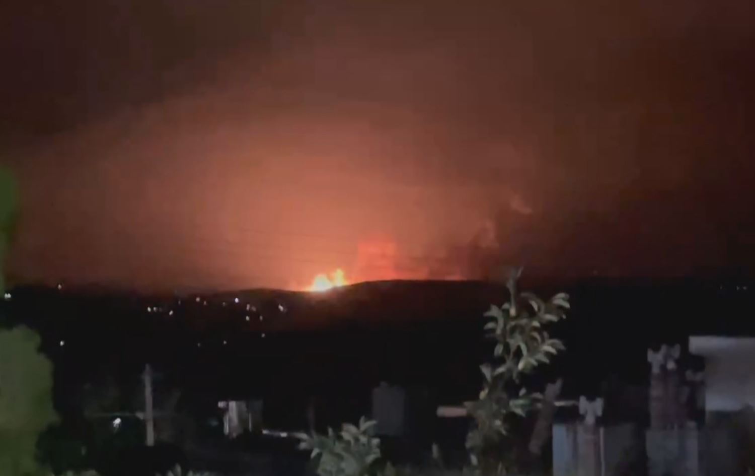 Li Hemayê cebilxaneya mûşekan hat bombebarankirin