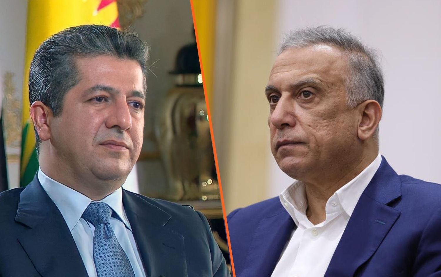 Başbakan Mesrur Barzani, Irak Başbakanı Kazımi ile görüştü