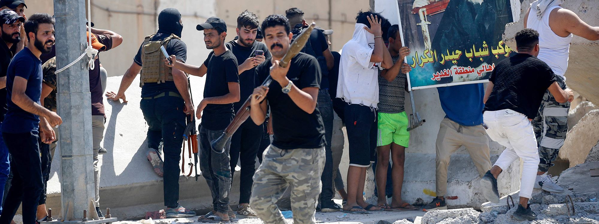 FOTO - Yeşil Bölge'de şiddetli çatışmalar