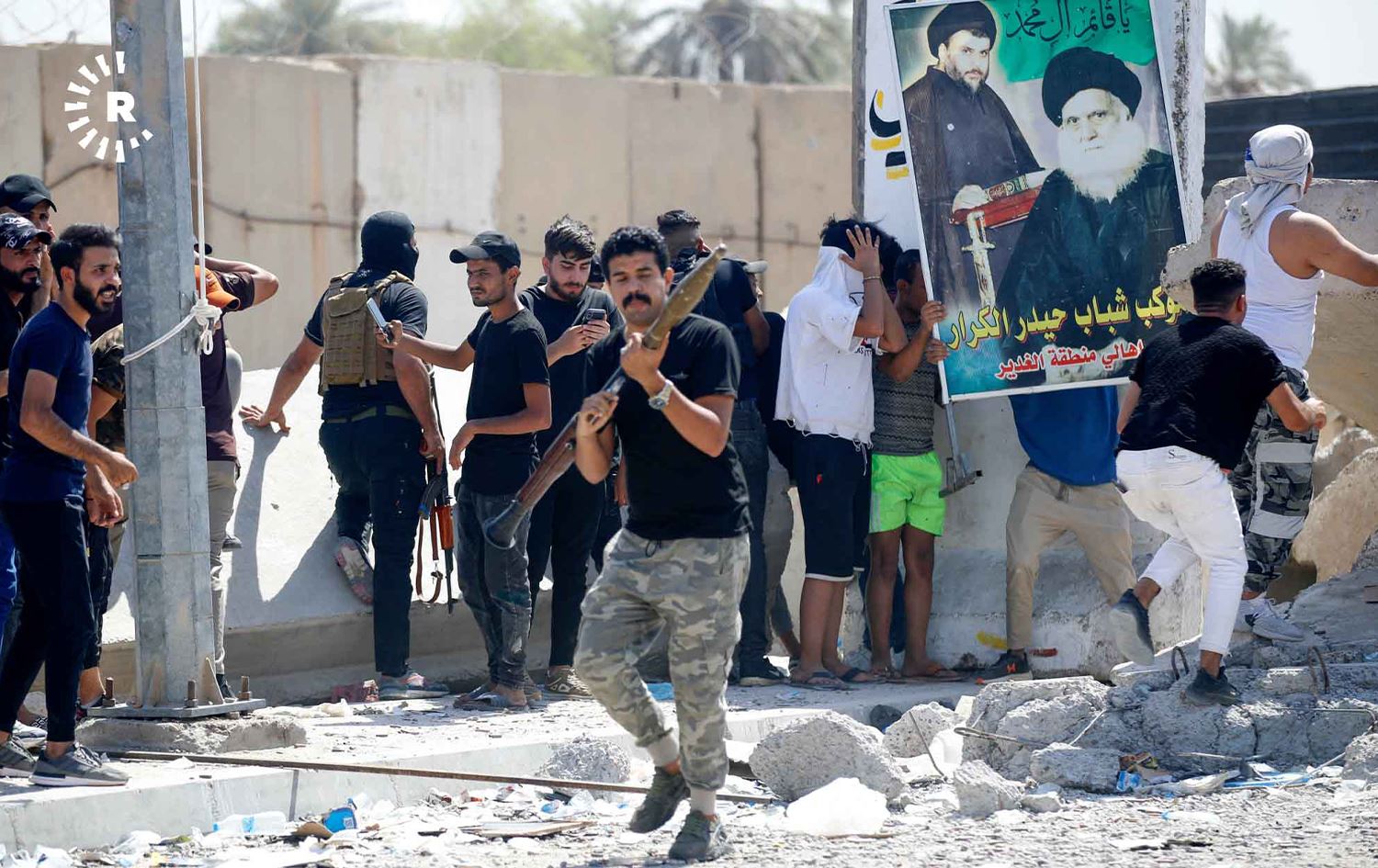 Piştî peyama Sedr xwepêşandanên li Bexdayê bidawî bûn