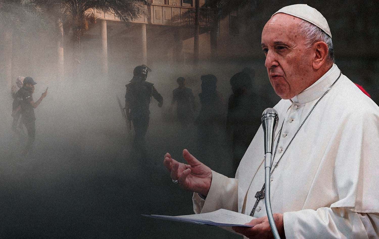 Pope Francis calls for dialogue in Iraq following deadly clashes