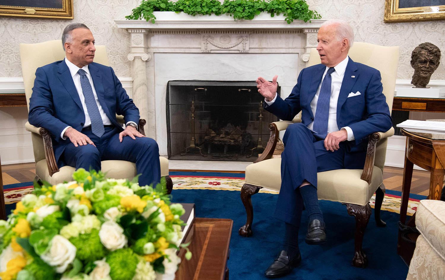 Irak Başbakanı Kazımi ile görüşen Biden’dan çağrı