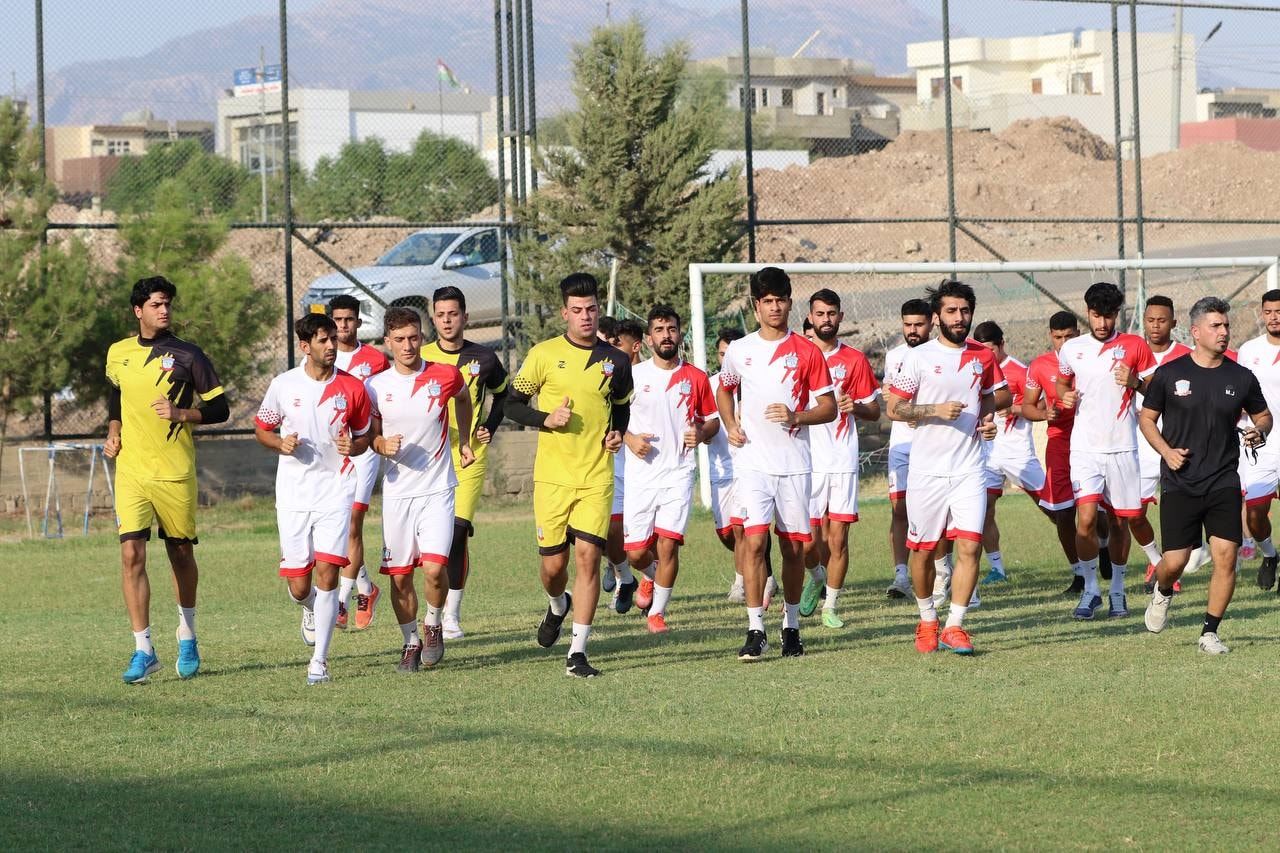 یانەی زاخۆ بە 24 یاریزانی نوێوە لە هەولێر مەشقەکانی دەکات