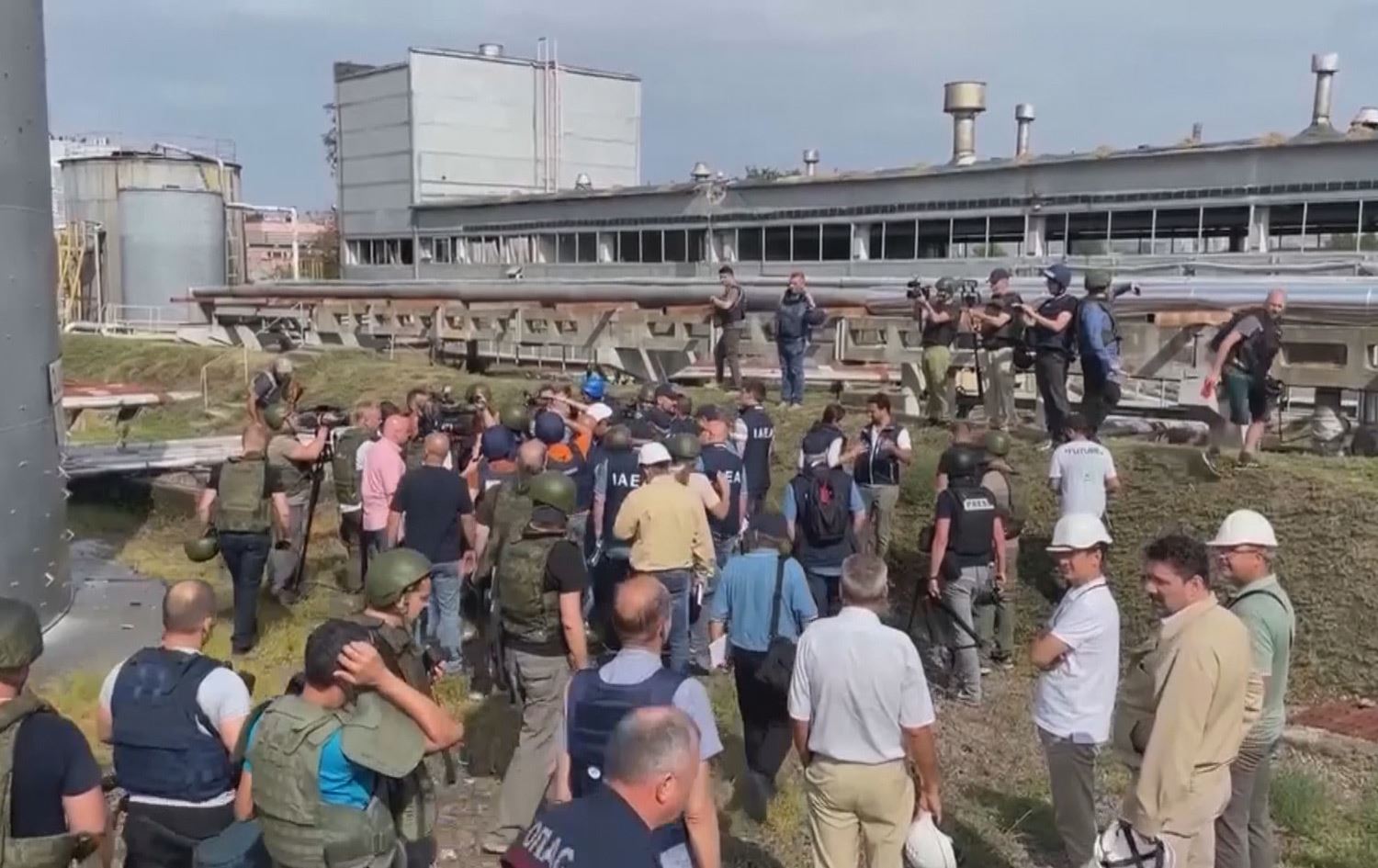 تیمێکی 14 کەسیی ئاژانسی نێودەوڵەتیی وزەی ئەتۆم لە وێستگەی زاپۆریژیان جێگیردەکرێن