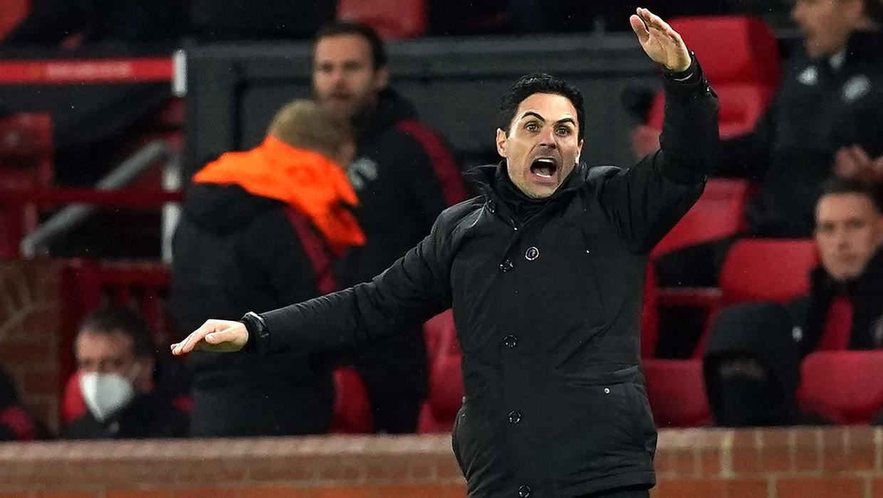 ئارتێتا: لە چوونە ئۆڵدترافۆرد ناترسین