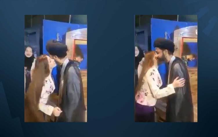 VÎDEO - Melayê ku keçek ramûsa, ji ber gefan xwe avête bextê Sedr