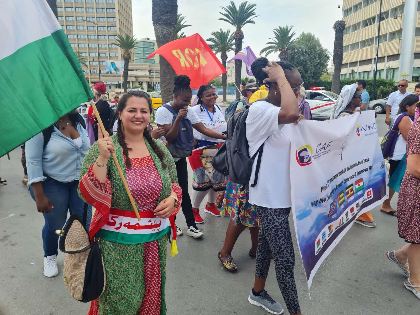 91 ژنی کورد بەشداریی کۆنگرەی جیهانیی ژنان لە تونس دەکەن