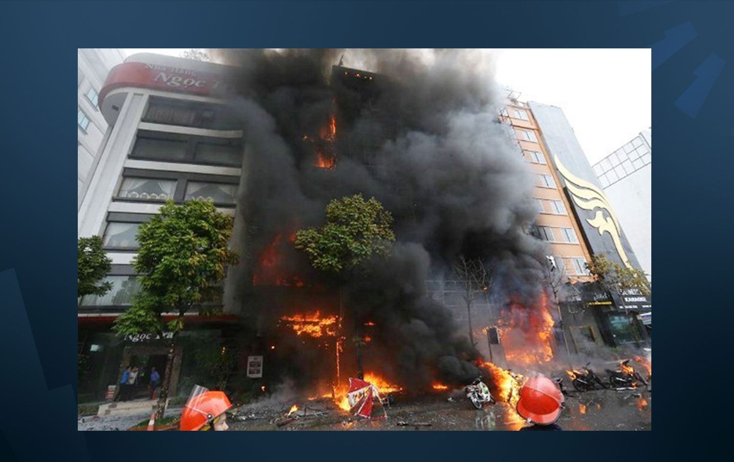 Ahşap barda yangın: 32 ölü