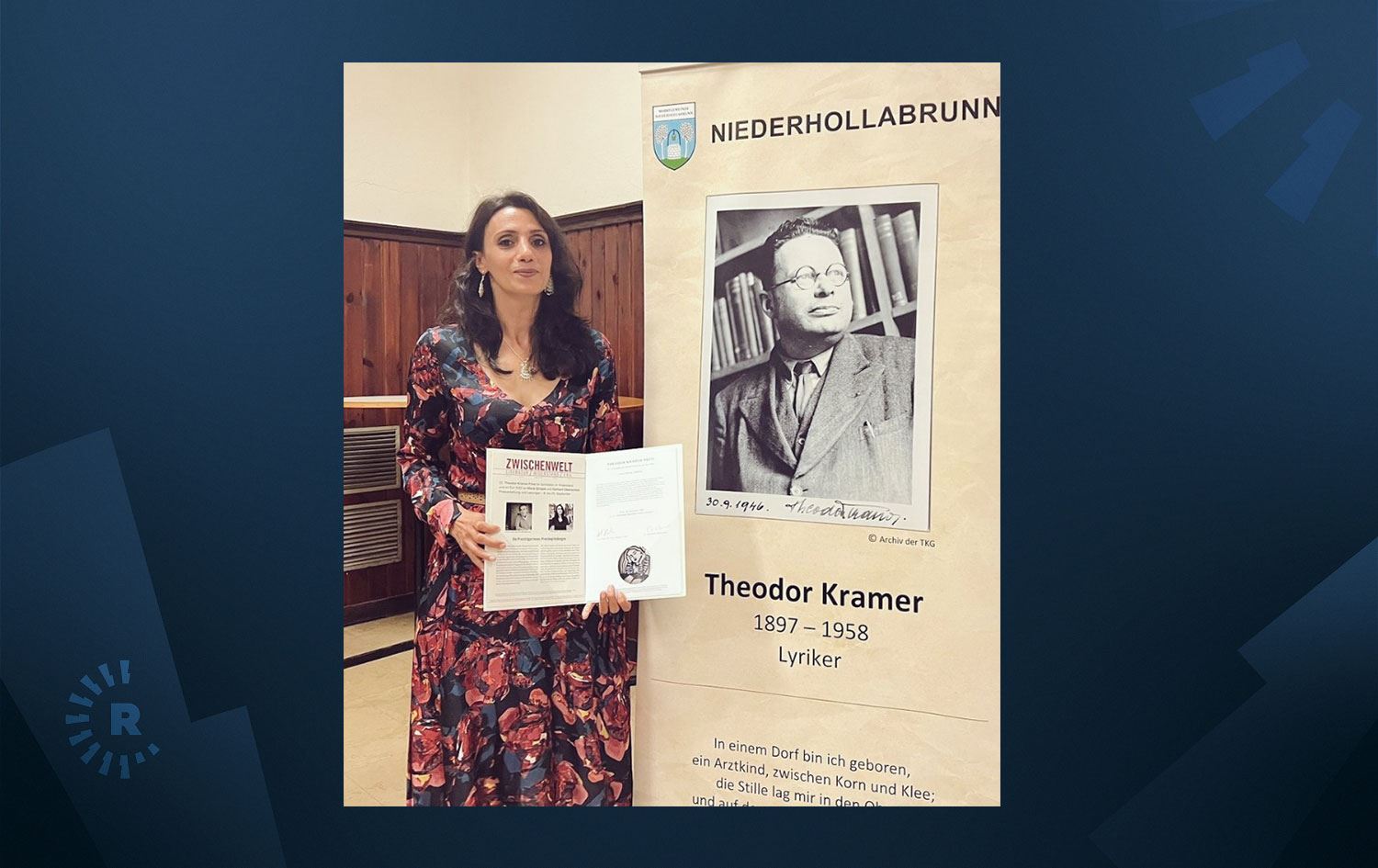 Kürt şair ve yazar Meral Şimşek'e Sürgün ve Direniş Edebiyat Ödülü