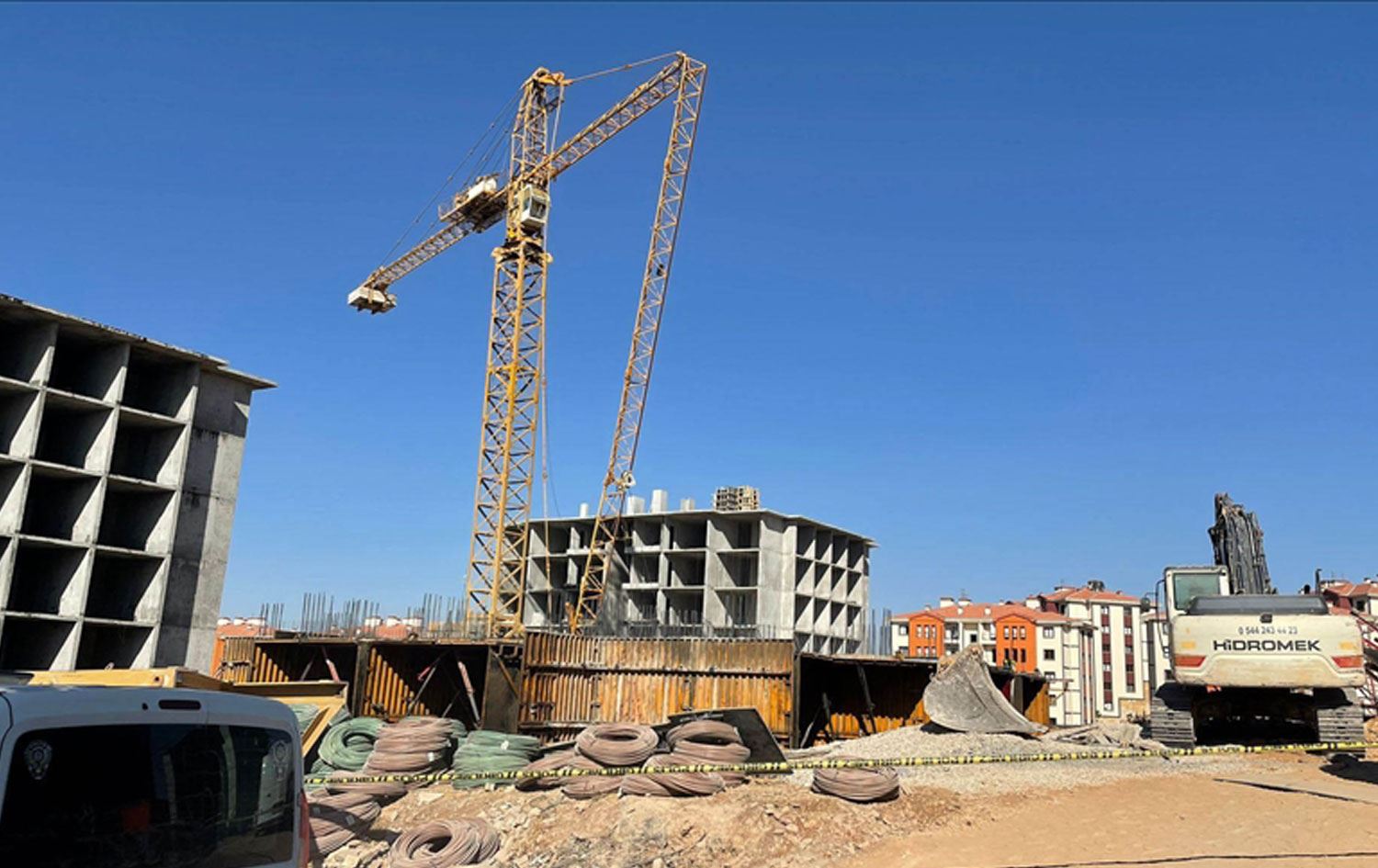 Malatya’da vinç faciası; 3 ölü, 2 yaralı