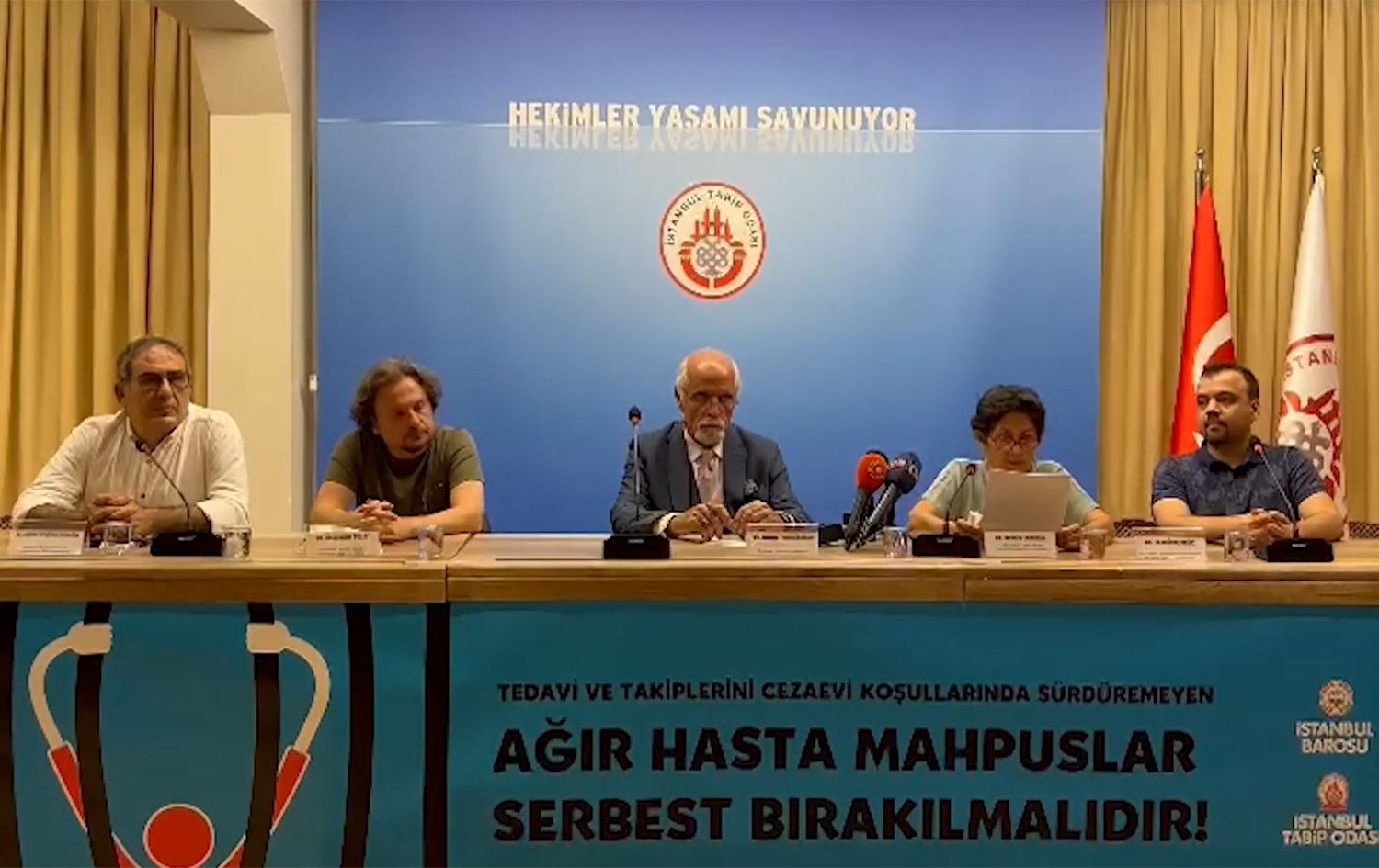 Baro û Odeya Pizîşkan ên Stenbolê: Divê girtiyên nexweş bên berdan