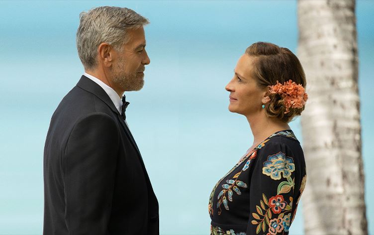 ماچێکی نێوان جۆرج کلۆنی و جولیا رۆبێرتس 80 جار وێنەگیراوەتەوە