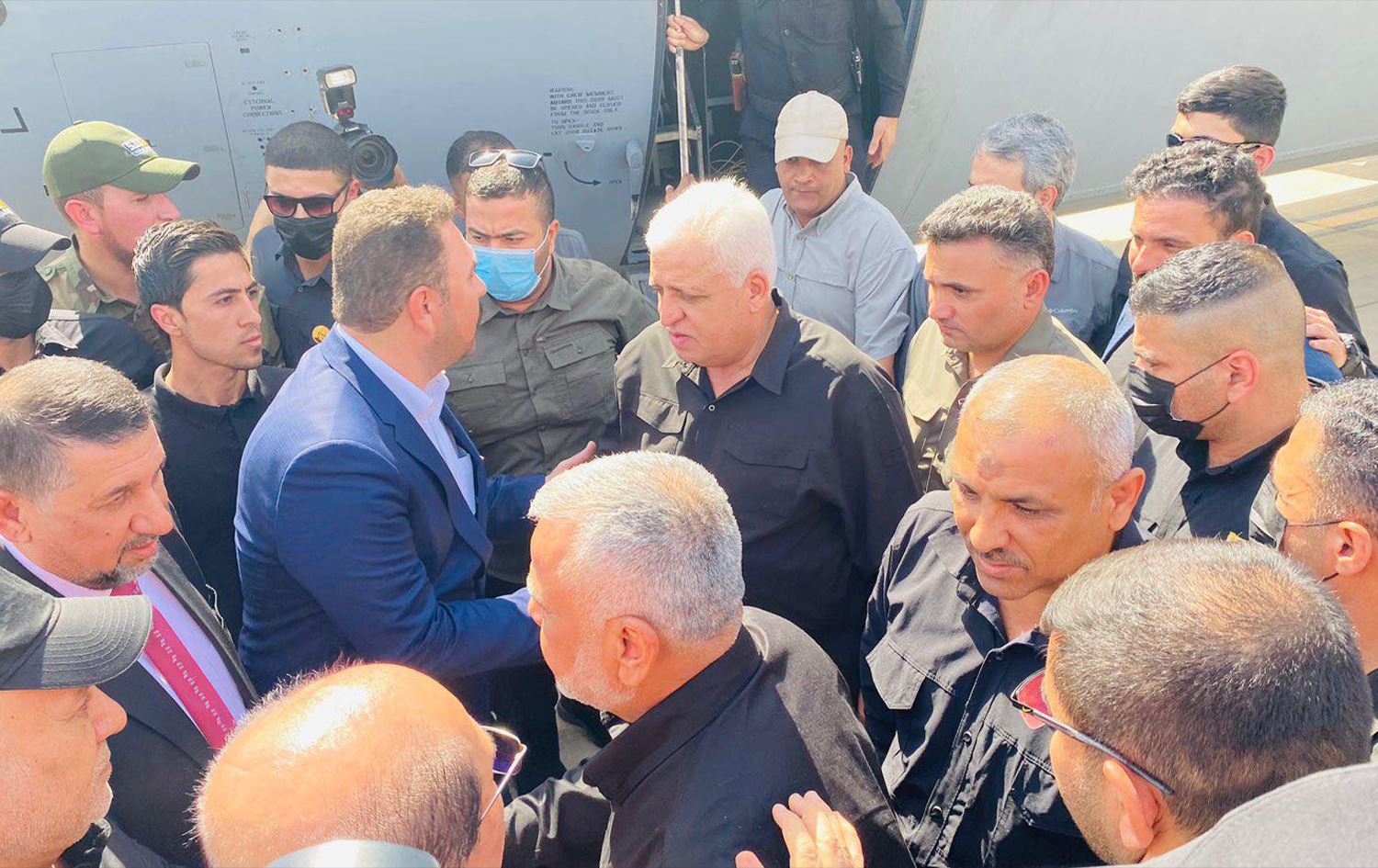 هادی عامری و فالح فەییاز سەردانی کەرکووک دەکەن