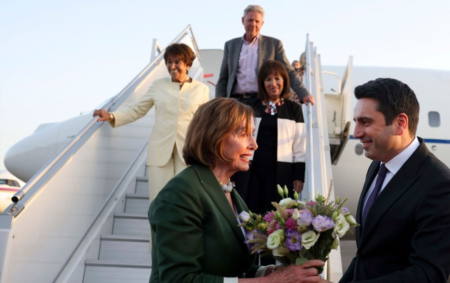 ABD Temsilciler Meclisi Başkanı Pelosi Erivan'da