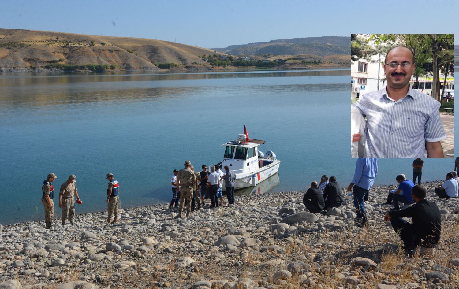 SİVEREK- Fırat nehrine giren lise müdürü boğuldu