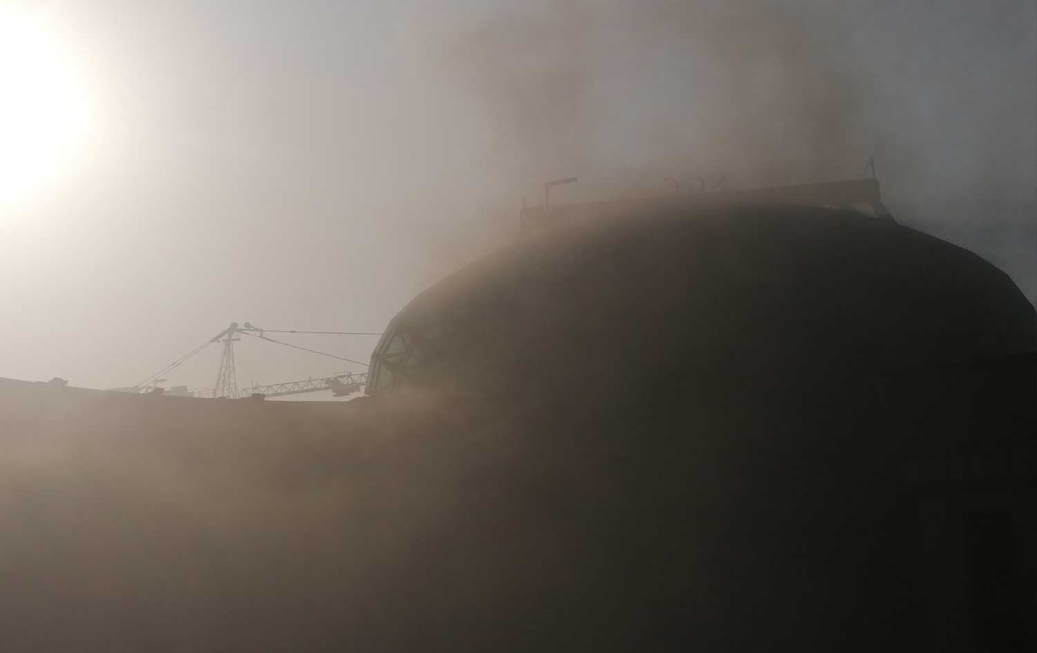 ئاگر لە بازاڕی داون تاونی هەولێر دەکەوێتەوە